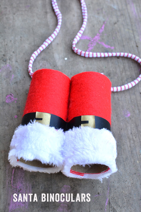 DIY Santa Binoculars - Where is That Guy? - Meri Cherry
