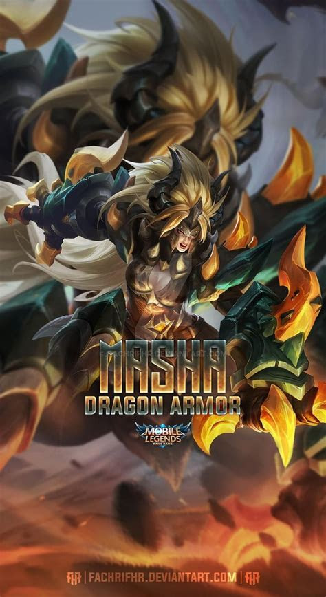 masha dragon armor  fachrifhr  deviantart mobile