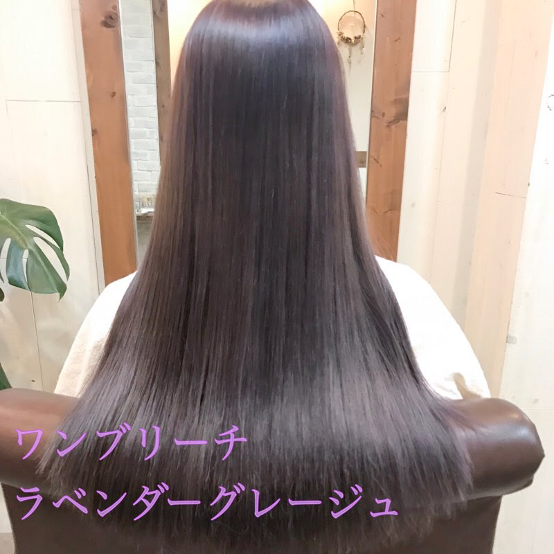 加古川 ヘアカラー 透明感抜群のカラー ラベンダーグレージュカラー がおしゃれに見える Mitsuki Koda Com