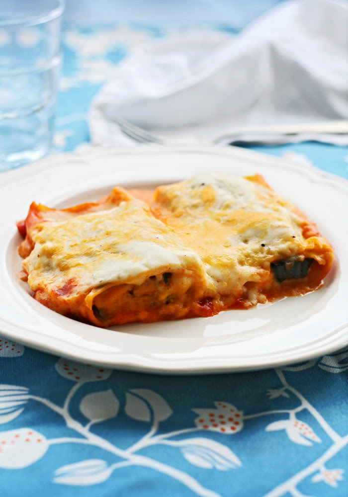 canelones de verduras menudiet