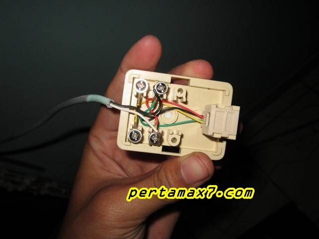 pasang roset telepon kabel [ artikel DIY }