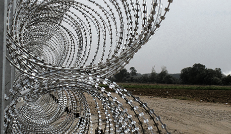 AntimigrantfenceinEvrosGree