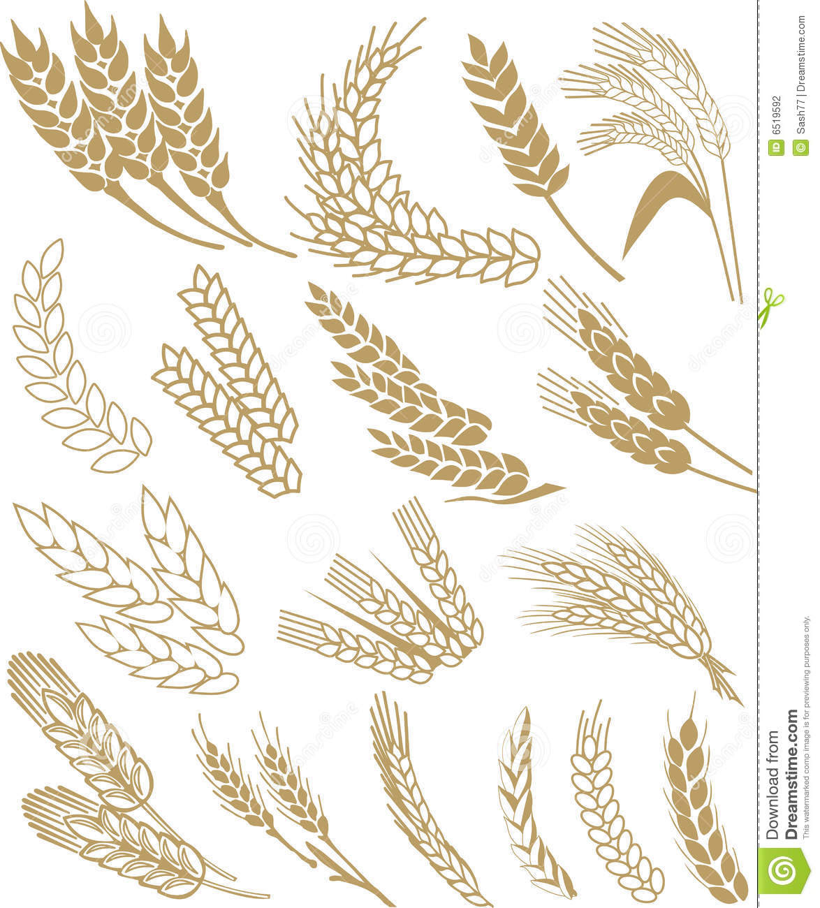 Download 12 Harvest Wheat Vector Images - Farm Harvest Cartoon ...