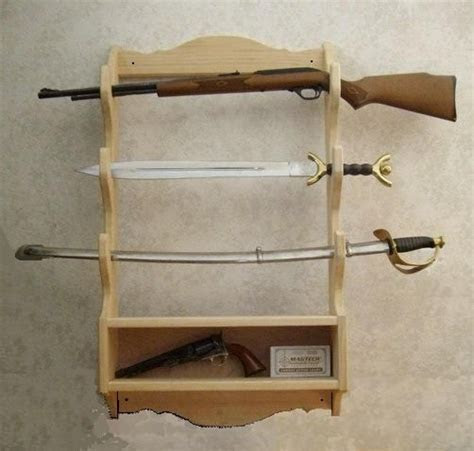 woodworking plans for gun rack