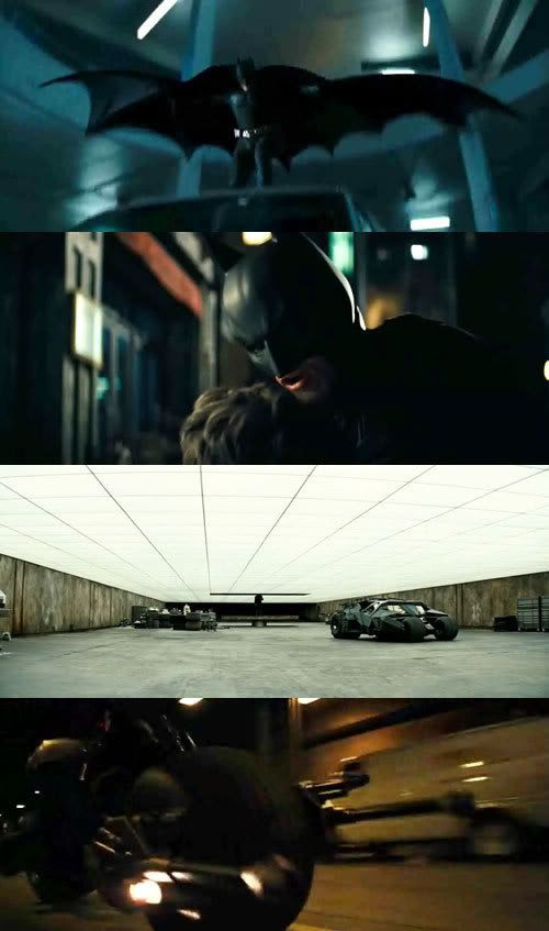 THE DARK KNIGHT montage.