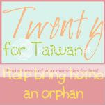  Twenty for Taiwan 