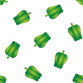 青ピーマン No 543 ピーマン飛び柄の壁紙用イラスト 条件付フリー素材集 スマホなど携帯電話対応