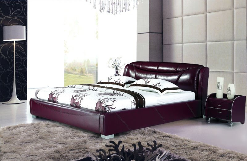 new design leather bed, View stylish soft bed, LY Product Details ...