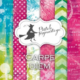 Zestaw papierów Carpe diem, 12x12"