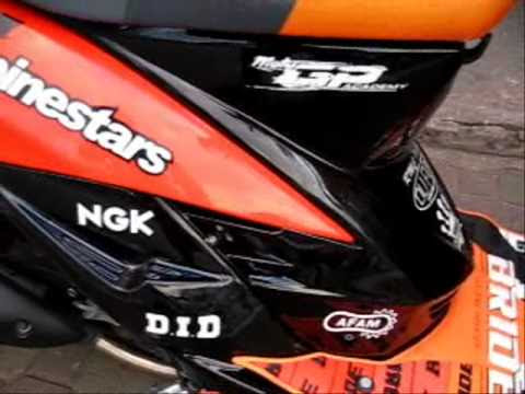 YAMAHA MIO CUSTOMIZED DESIGN.wmv - YouTube