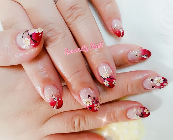 ジェルネイル 梅 センター北駅徒歩2分のネイルサロン Sonority Nail ソノリティーネイル