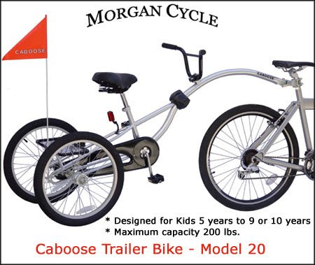Morgan Cycle Caboose Trailer Bike Model 20