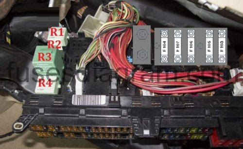 Fuse box BMW X5 E53