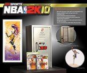 NBA 2K Tenth Anniversary Edition box contents for PS3 NBA 2K Tenth Anniversary Edition box contents for PS3