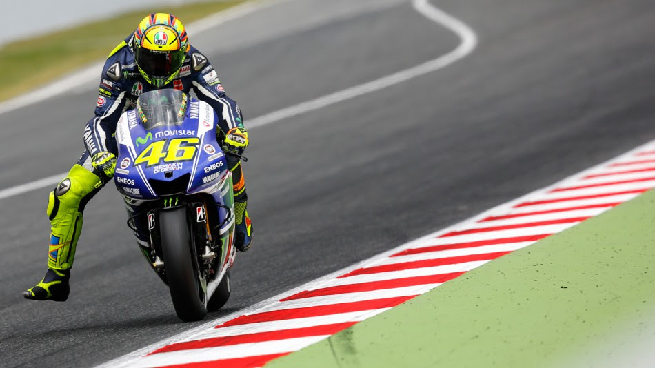Valentino Rossi, Movistar Yamaha MotoGP, CAT Test