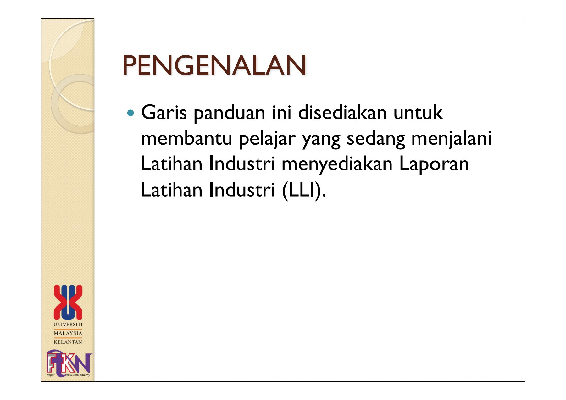 Contoh Report Latihan Industri Uitm Sains Komputer