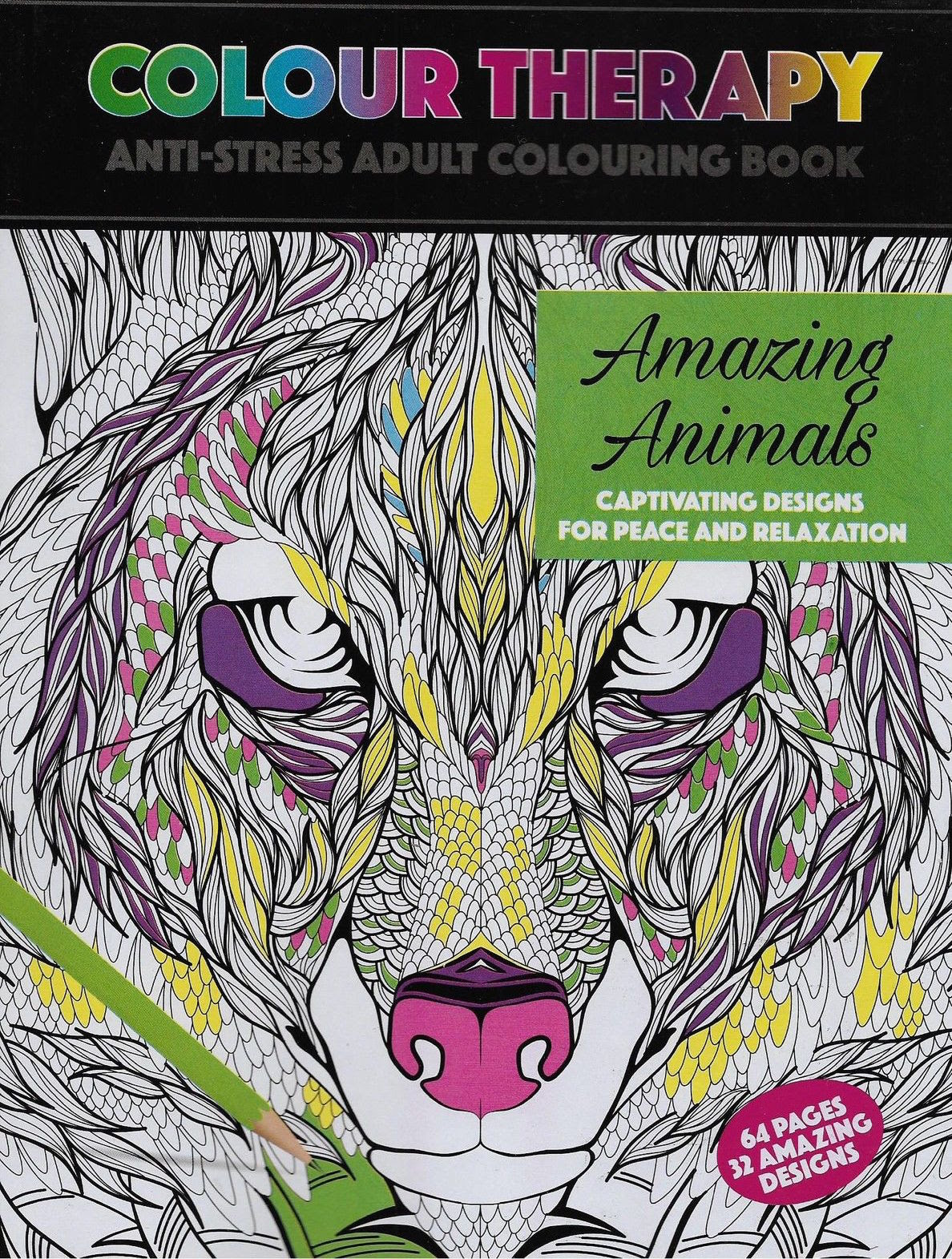 Download Wholesale Colour Therapy Amazing Animals Book | Wholesaler Anti-Stress Books | Best Cut Price ...