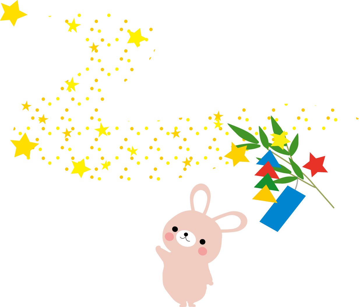 七夕のイラスト 無料イラスト フリー素材