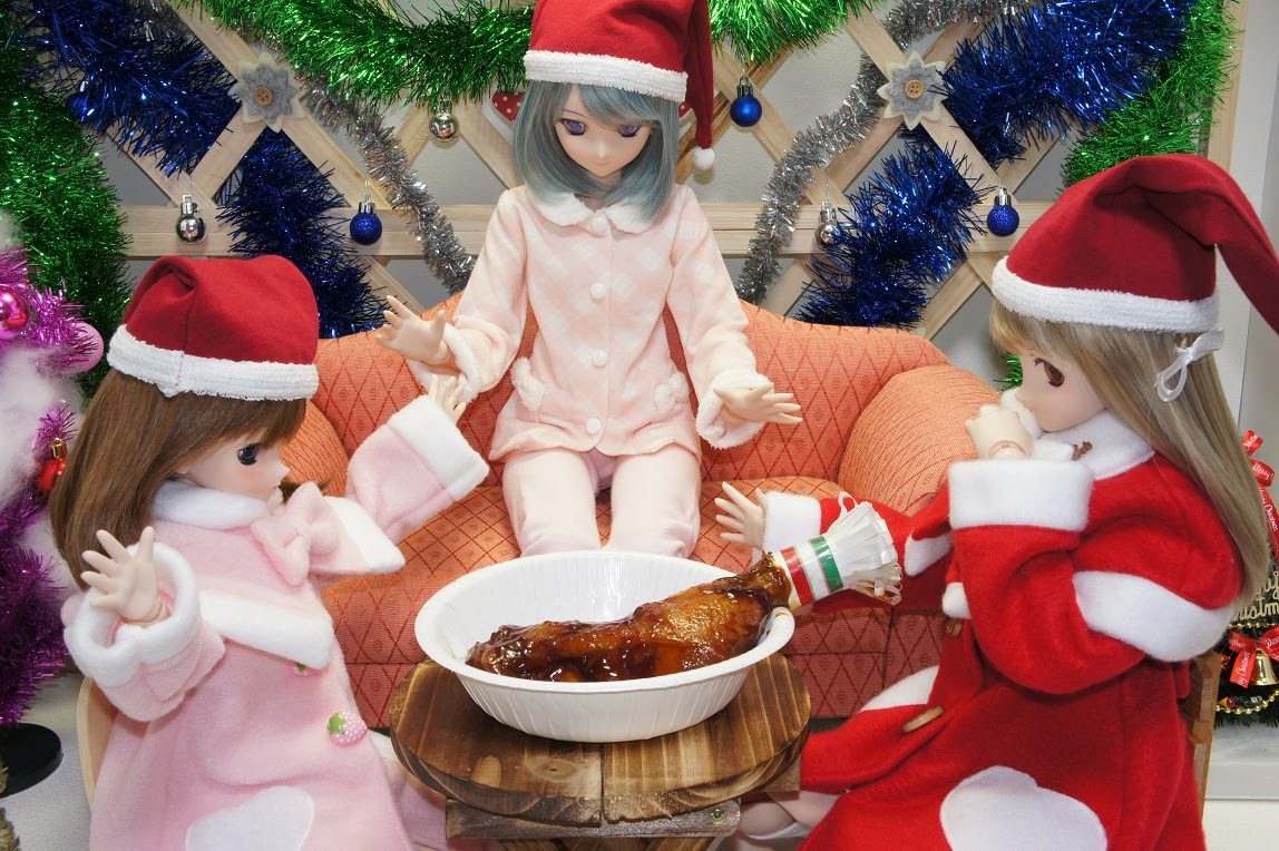 クリスマスパーティー開催中 ケーキ編 もし一般人がドールと出会ったら