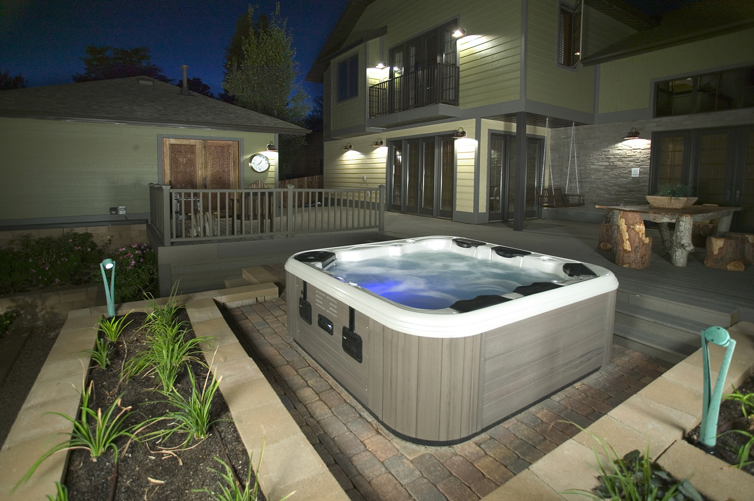 Backyard Designs With Spa Backyard Designs With Spa