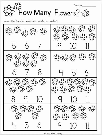  free printable number worksheets kindergarten math numbers