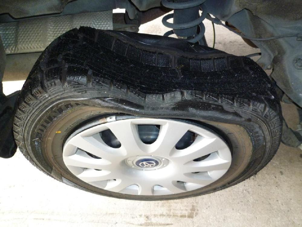 タイヤパンク修理 スマートフォン