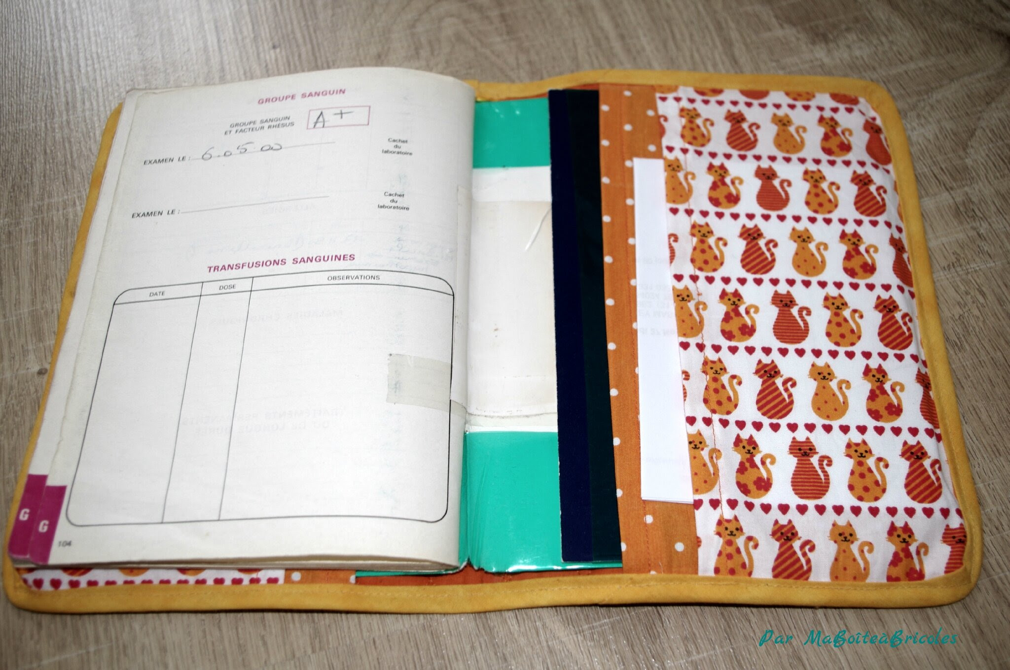 Diy Protege Carnet De Sante Little Bricoles