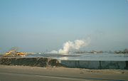 Mudflow, photo taken on July 21 2006