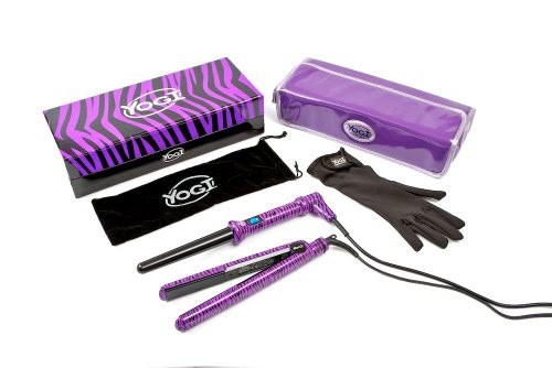 Reviews for Yogi Hair Straightener and Wand Gift Pack Purple Zebra Design