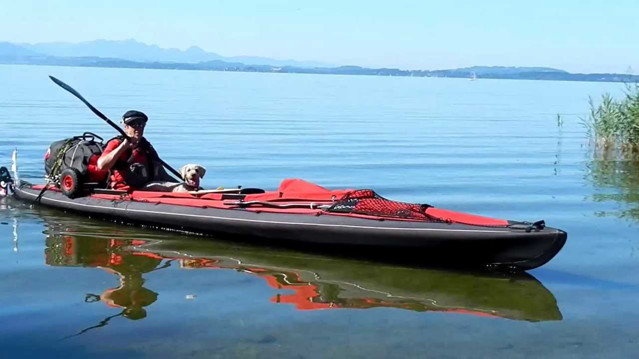Faltboot Reise auf dem Chiemsee - Yo   uTube