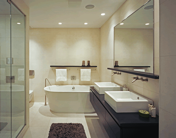 Now a days bathroom interior designing is an important part