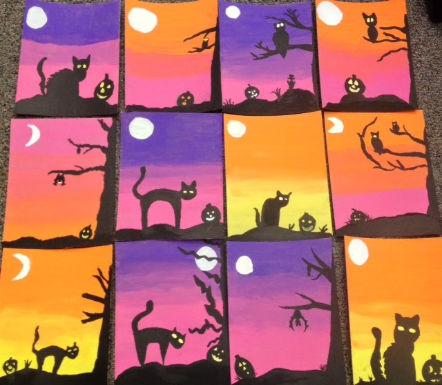 Halloween Art Projects 6th Grade