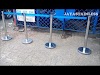 Rental sewa tiang antrian stainless