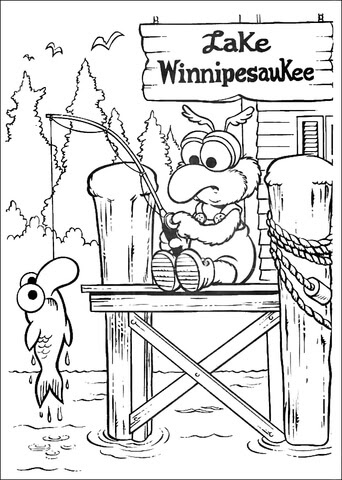 fish pictures for coloring. Is Fishing coloring page