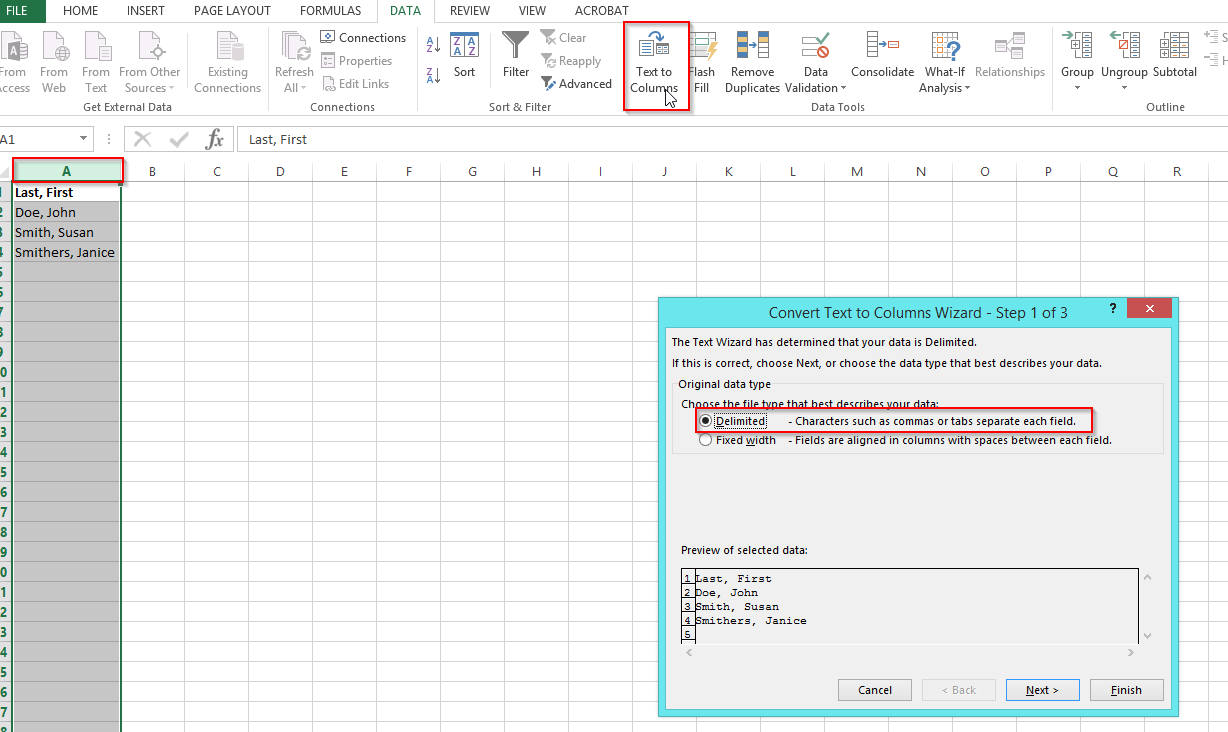 Is it possible to create mailing labels using this data? : excel