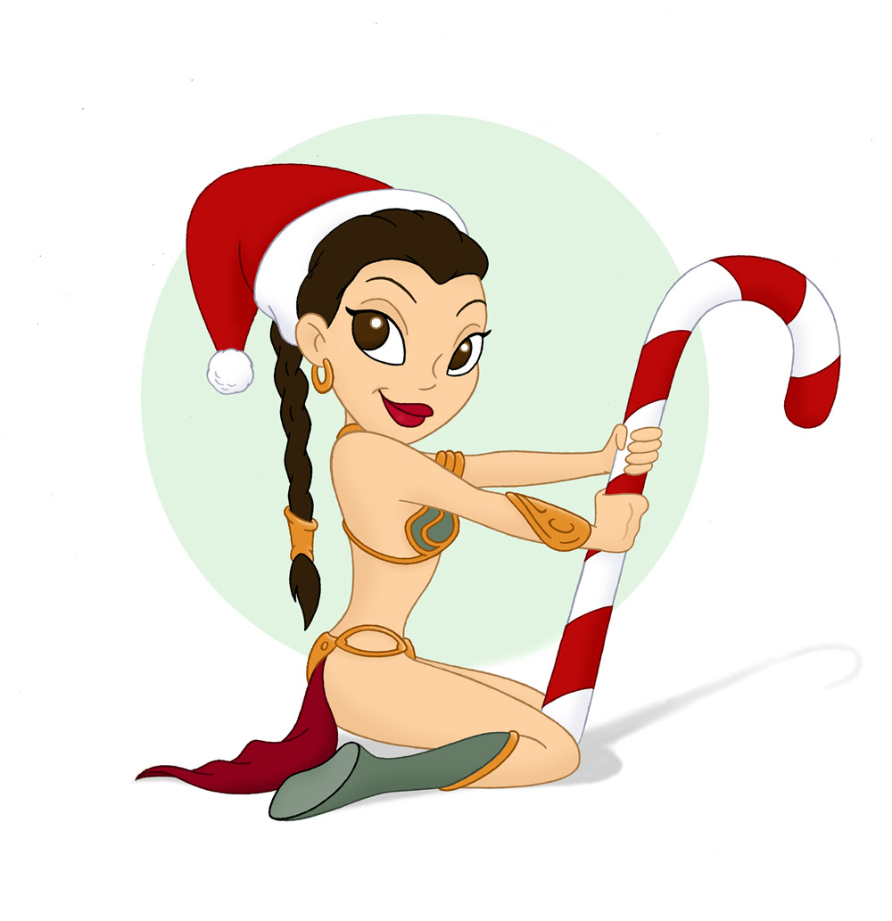 Christmas Slave Leia