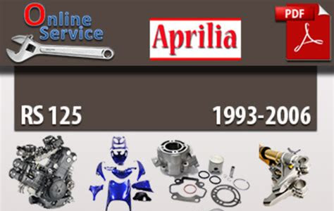 Link Download aprilia rs 125 1998 repair service manual PDF Free Download & Read PDF
