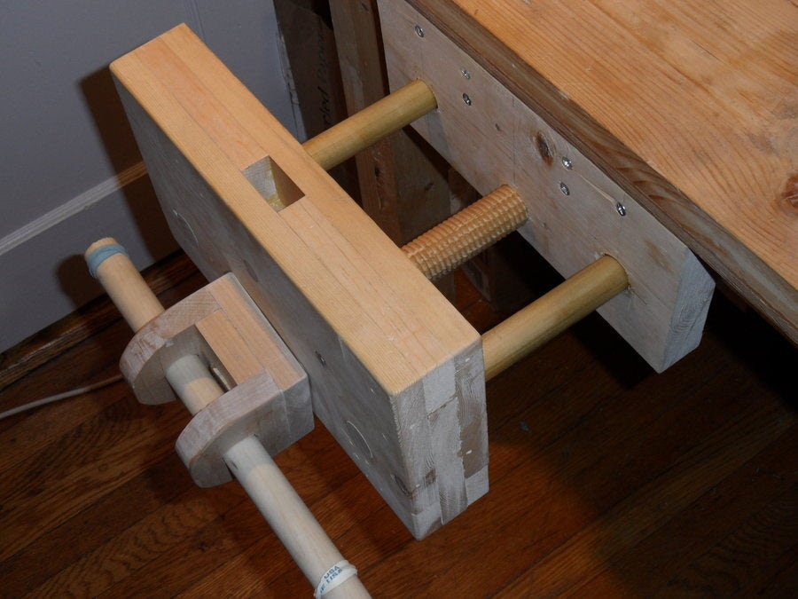 Woodwork Wooden Vice PDF Plans
