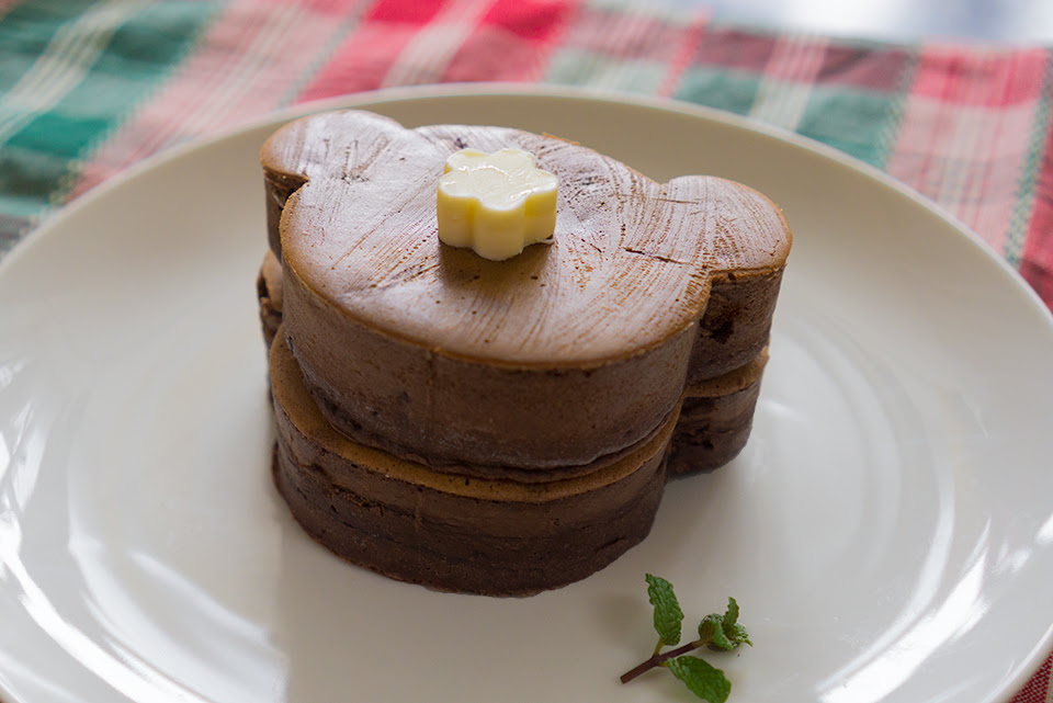 くまくまミルクココアホットケーキ Monapan もなみのパン屋さん
