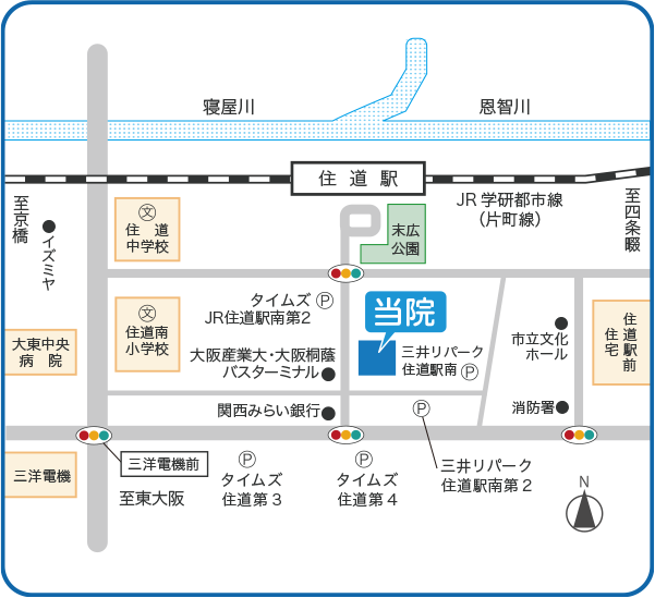 アクセス 医療法人 たかやま耳鼻咽喉科