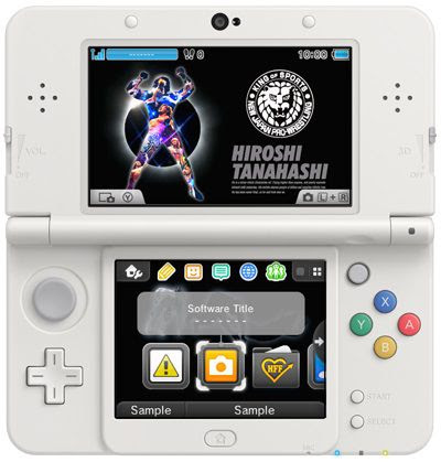 3dsテーマ 新日本プロレスリング ライオンマークロゴ など14種類が本日から配信開始 コンシューマゲームファン