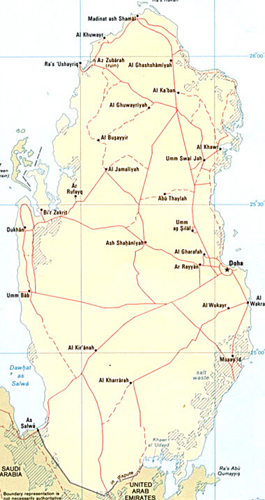 Qatar Map