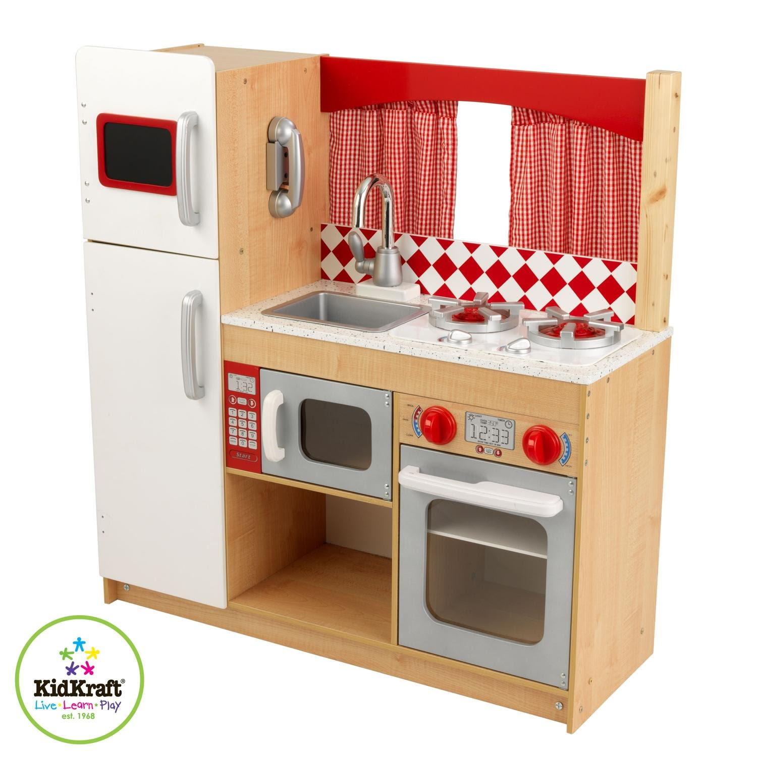 wood vs. "electronic" plastic play kitchen - BabyCenter