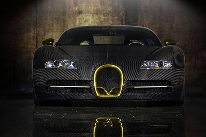 Bugatti Veyron in Gold (17 pics)