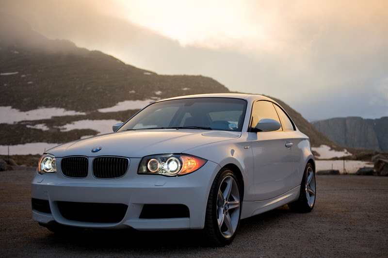 Bmw 128i Coupe White. Alpine white gets a great