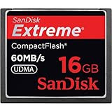 SanDisk 16GB 60MB/s Extreme Compact Flash Card SDCFX-016G-A61  