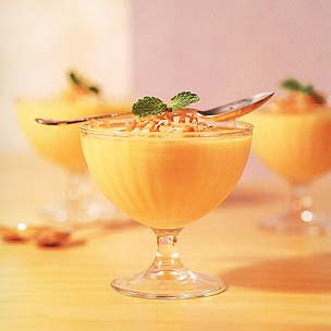 Mousse de Manga com Iogurte