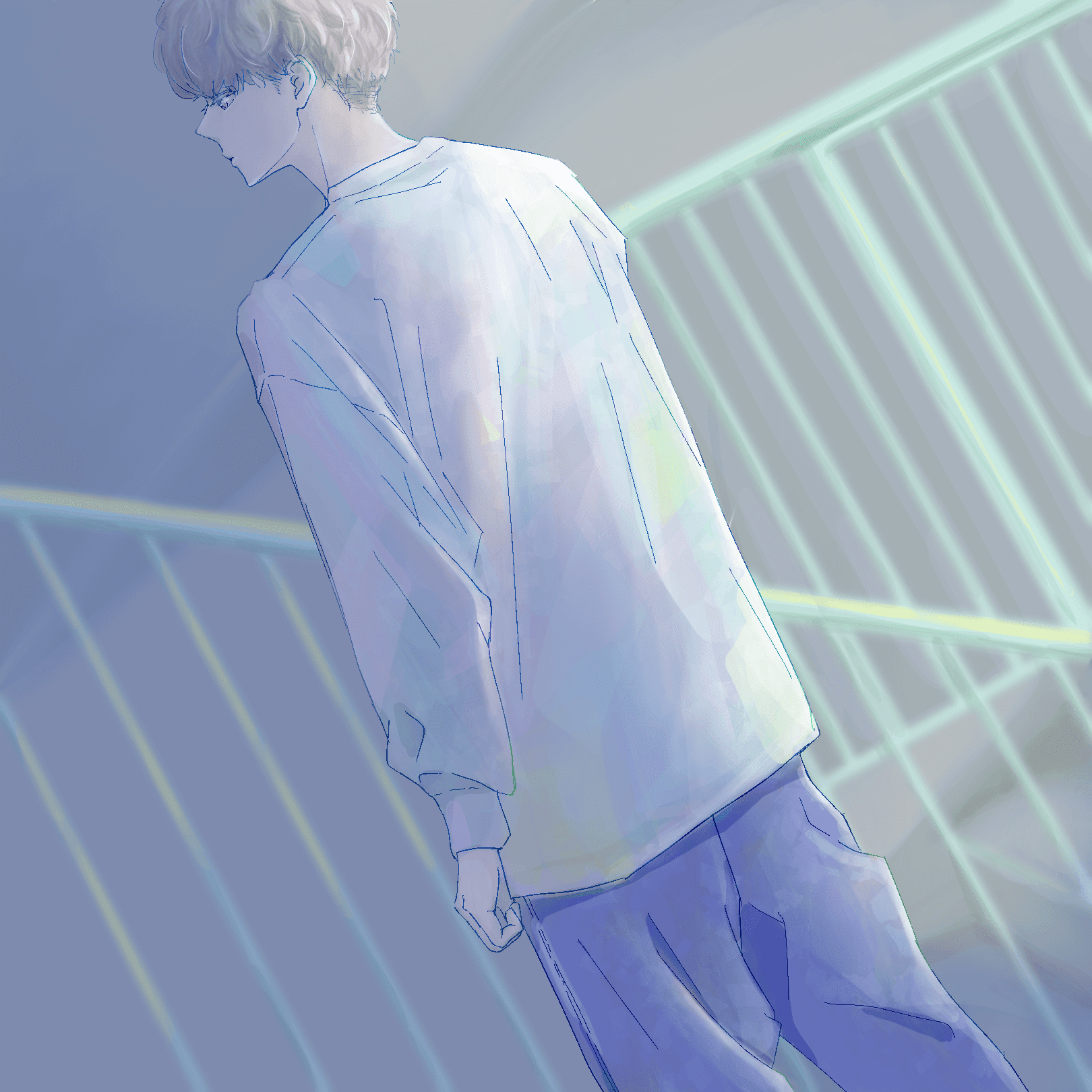 男性イラスト21 ミカスケのお絵描き