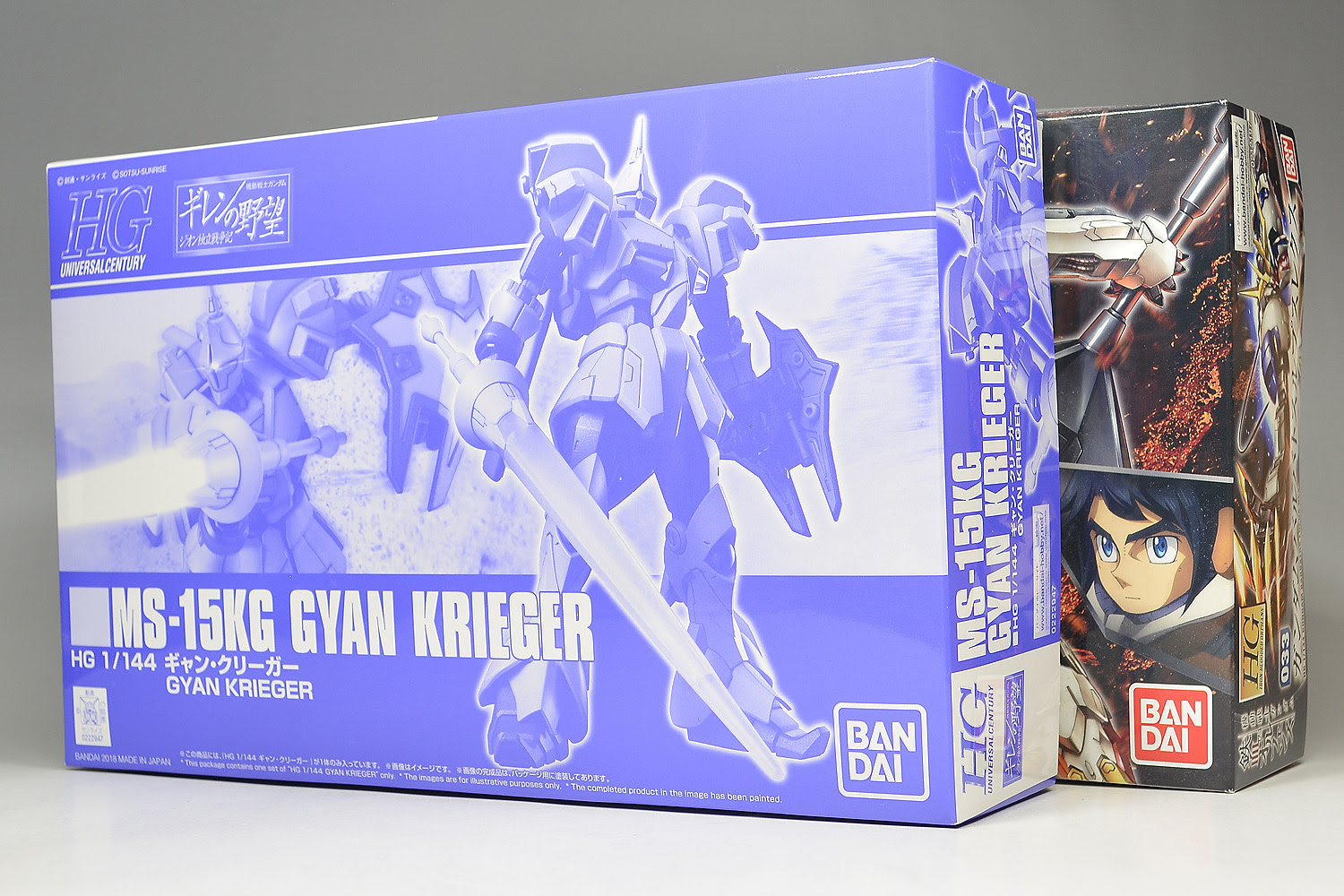 Hguc ギャン クリーガーのパッケージ ランナー レビュー ガンダムブログはじめました