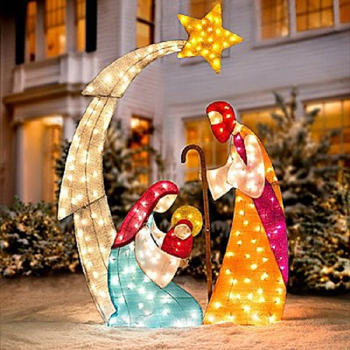 Christmas Decorations Yard Art  Holliday Decorations